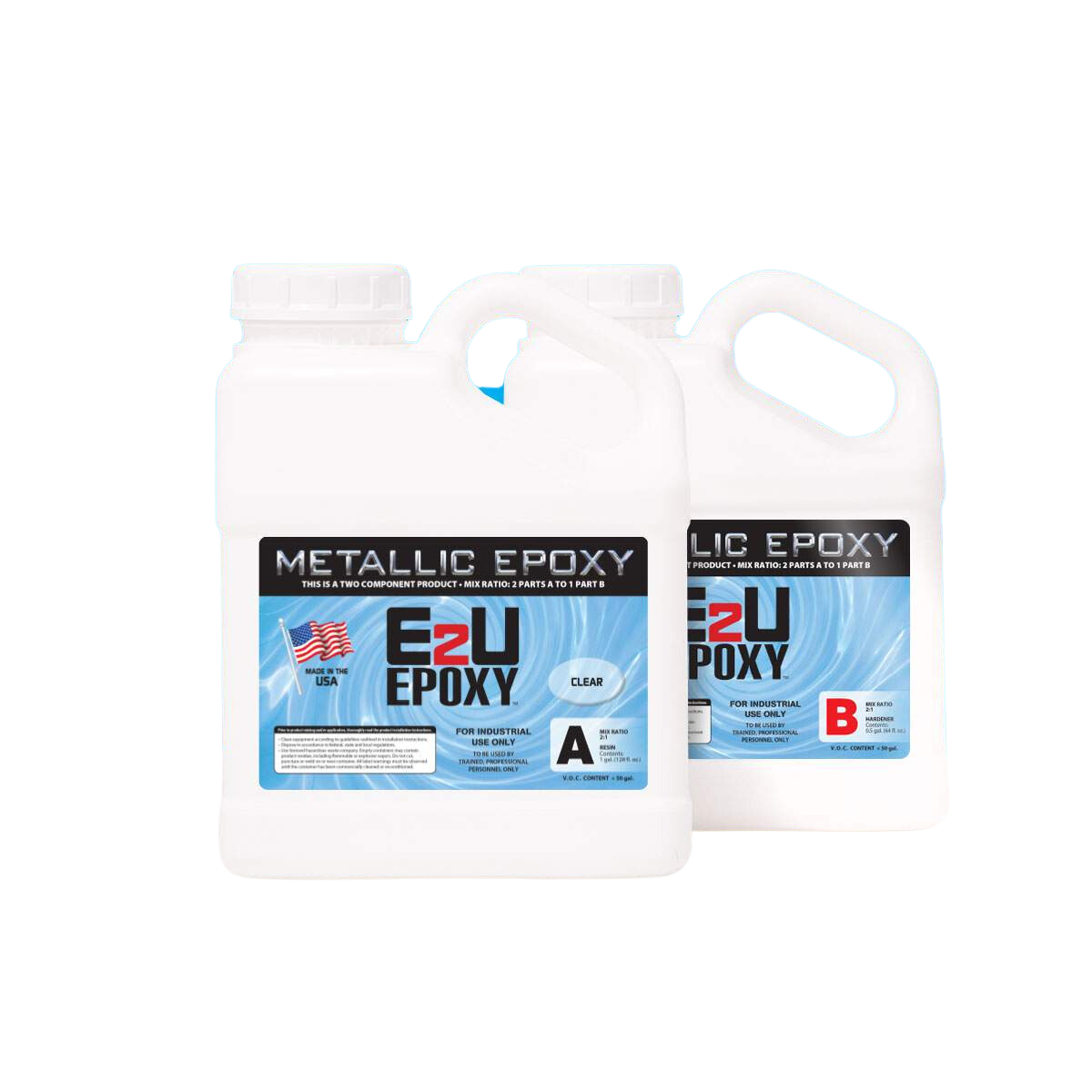 E2U MetallicMetallic Epoxy Clear 1.5 gal — Epoxy Warehouse USA