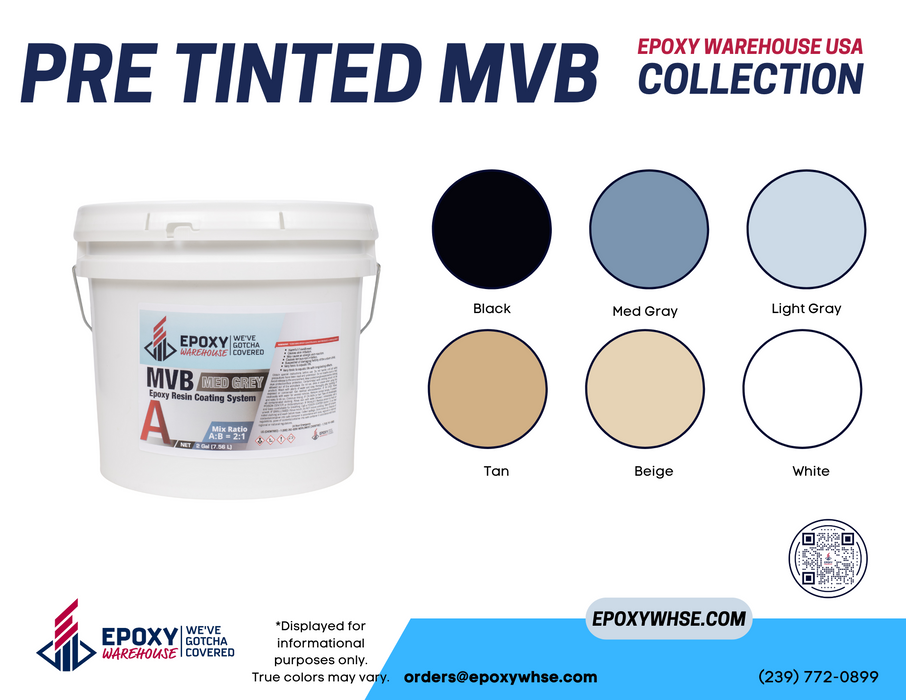EW MVB Base Coat Epoxy 3 gal kit