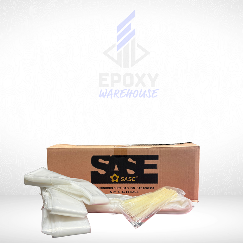 SASE Elongated vacuum bags box of 4 60' rolls