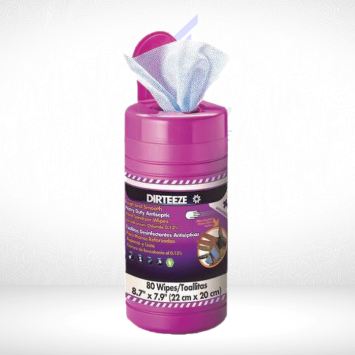 Dirteeze Rough & Smooth Wipes - 80 Count