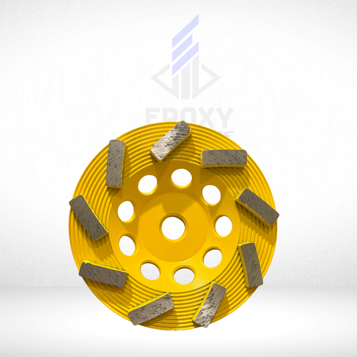 Cup Wheel: 4.5" 9 Seg