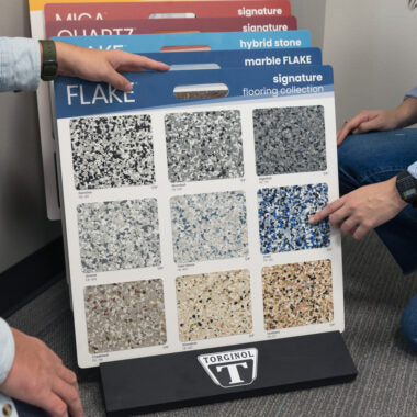 Torginol Color Blended Vinyl Flake - 40lb boxes - Includes FREE shipping from Torginol